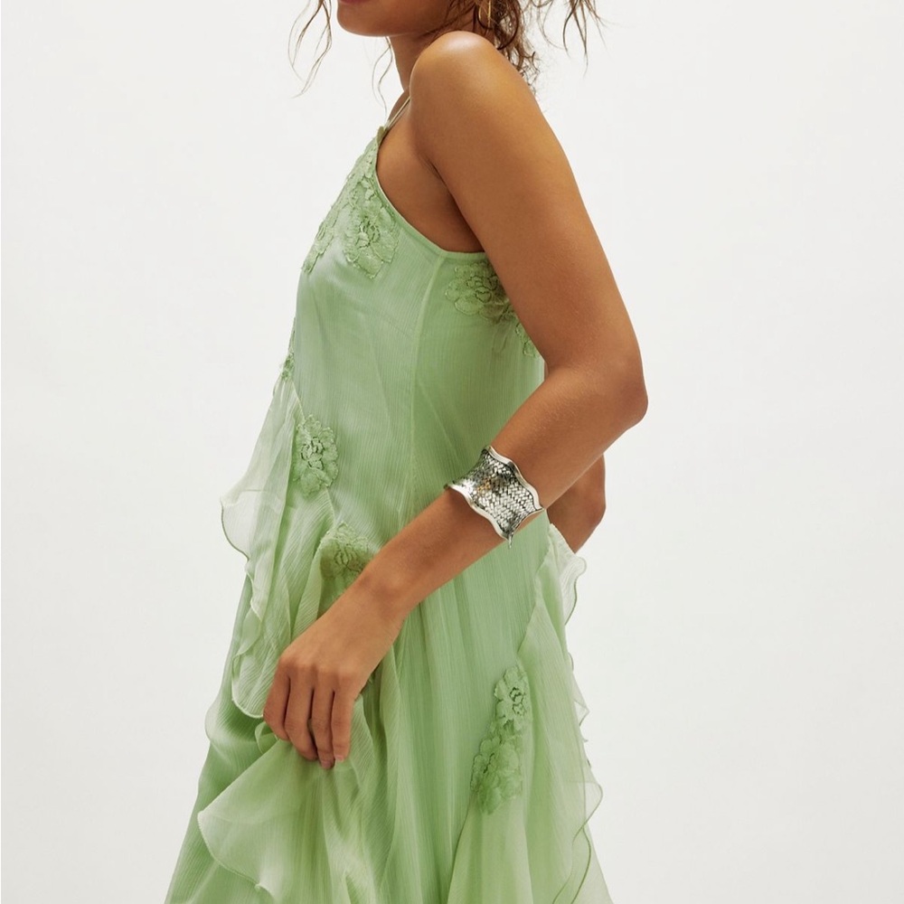 Nigel Preston Floating Angel Chiffon Maxi Dress